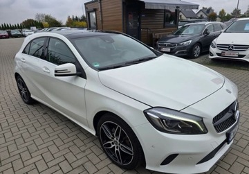 Mercedes Klasa A W176 Hatchback 5d Facelifting 180 122KM 2017 Mercedes-Benz Klasa A 1,6 Benzyna 122 KM GWARANCJA Zamiana Zarejestrowany, zdjęcie 1
