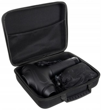 МАССАЖНЫЙ ПИСТОЛЕТ Вибрирующий массажер для спины Strong Body + 12 НАКОНЕЧНИКОВ