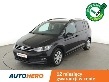 Volkswagen Touran III 1.4 TSI 150KM 2017 Volkswagen Touran 7 os. DSG navi klima auto grzane