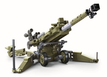 Кирпичи Пушка Пушка M777 Гаубичный лагерь + ОРУЖИЕ LEGO