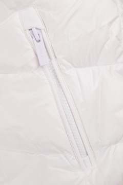 WOOLRICH Women's White Padded Hooded Puffer Down Parka Jacket Size S RRP €1