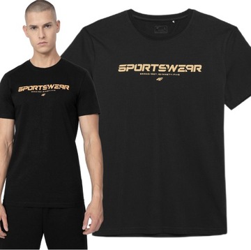 T-SHIRT MĘSKI 4F KOSZULKA SPORTOWA TTSHM364 L