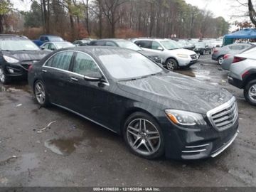 Mercedes Klasa S W222 2019 Mercedes-Benz Klasa S 2019 MERCEDES-BENZ S 560 4MATIC 4.0 Benzyna 463KM, zdjęcie 6
