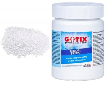 CHLOR SZOK CHEMIA DO WODY BASENU JACUZZI SPA GRANULAT CHEMIA BASENOWA 0,5kg