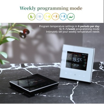 Termostat WiFi Elektryczne ogrzewanie podłogowe