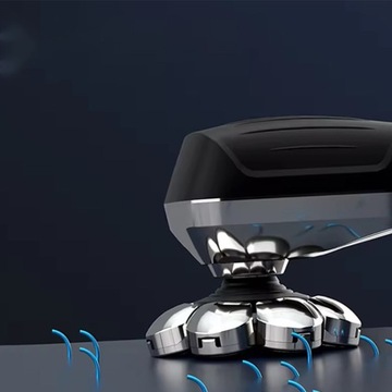 MASZYNKA DO GOLENIA GOLARKA ELEKTRYCZNA 8 PŁYWAJĄCYCH GŁÓW 6W1 600 mAh LCD