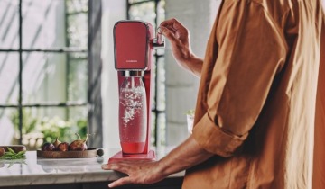 Сатуратор Soda Stream Art красный 1 бутылка