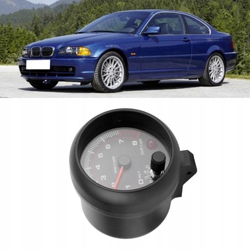 3,75-дюймовый черный автомобильный тахометр 0-8000