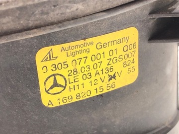 HALOGEN LEVÝ PŘEDNÍ MERCEDES W211 A1698201556 KOMBI 02-09