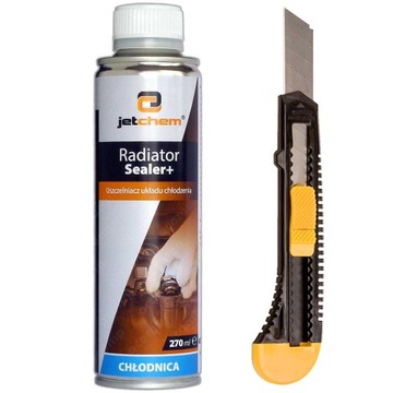 Jetchem RS+ uszczelni chłodnicę,odmula nagrzewnicę