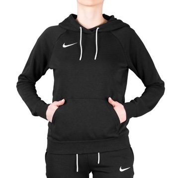 NIKE dres damski BAWEŁNIANY sportowy komplet czarny XS