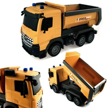 СТРОИТЕЛЬНАЯ АВТОМОБИЛЬ, САМОСВАЛ С ПРИВОДОМ ГРУЗОВИКА