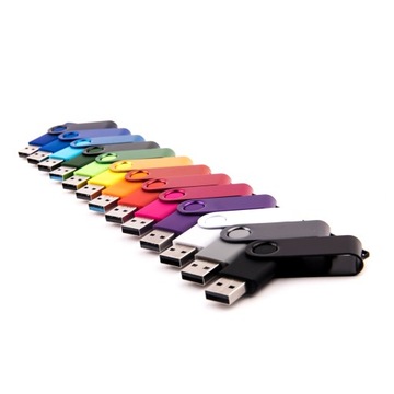 różne kolory PENDRIVE 2 GB USB 2.0 FLASH TWISTER