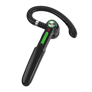 ME Bezprzewodowy zestaw słuchawkowy Bluetooth z redukcją szumów Słuchawka Ucho Czarny Zielony