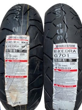 OPONY BRIDGESTONE EXEDRA 180/70/16 150/80/17