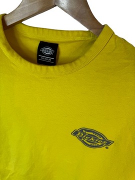 Koszulka z dł rękawem Dickies żółta z logiem M