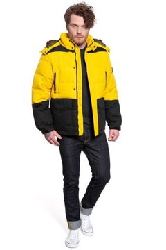 LEE MID PUFFER JACKET MĘSKA KURTKA ZIMOWA S