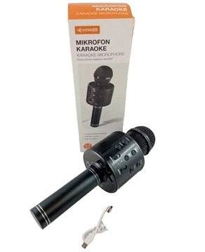 HYKKER MICROPHONE ПОРТАТИВНЫЙ МИКРОФОН ДЛЯ КАРАОКЕ ДЛЯ BLUETOOTH FUN SPEAKER