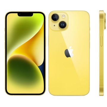 ORYGINALNY Apple iPhone 14 256GB Żółty Yellow