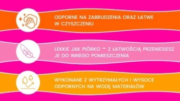 МАТРАС СКЛАДНОЙ ГИМНАСТИЧЕСКИЙ СПОРТИВНЫЙ 180x60x5