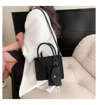 New Zipper Messenger Bag For Women Solid Color Fel