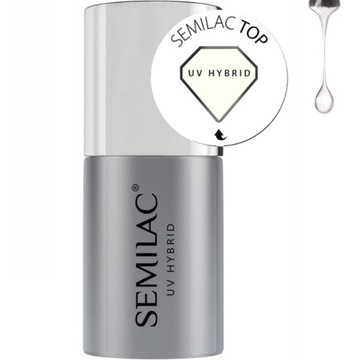 Semilac TOP Coat для гибридного лака 7мл