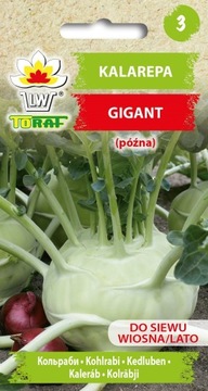 KALAREPA PÓŹNA GIGANT 2g TORAF