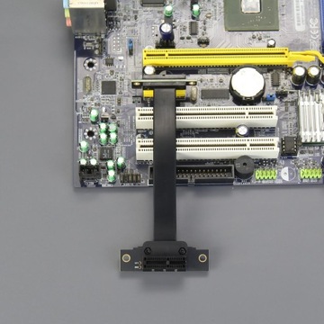 Вертикальный кабель GLOTRENDS PCIe 3.0 X1 длиной 100 мм