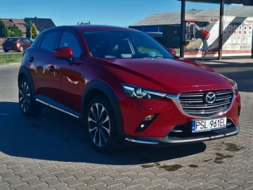 Mazda CX-3 Crossover Facelifting 2.0 Skyactiv-G 121KM 2019 Mazda CX3 2.0 121KM Tylko 31000 KM Przebiegu FULL LED Skóra Kamera EUROPA, zdjęcie 8