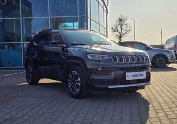 Jeep Compass II SUV Facelifting 1.3 GSE T4 130KM 2021 Jeep Compass 1,3 TMAir 130KM Limited - PL, jeden wl., serwis ASO, bezwypad, zdjęcie 7