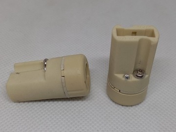 Oprawka G9 ceramiczna gładka z gwintem wewnętrznym M10x1