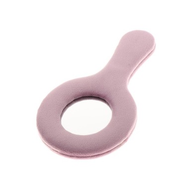 Круглое ручное зеркало в винтажном стиле