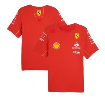Koszulka TEAM SCUDERIA FERRARI 2024 r. 4XL