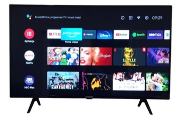 Смарт-телевизор Telefunken D43Q660M2CW 43 дюйма, 4K, DVBT2, Android QLED