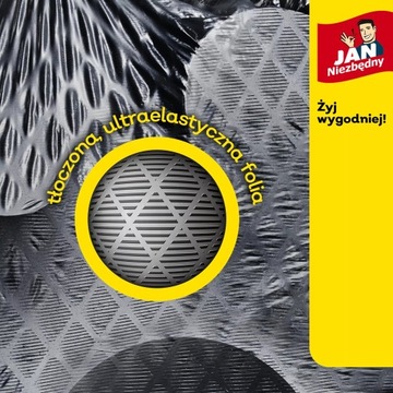 JAN NIEZBĘDNY мешки для мусора MEGA STRONG тиснение FLEX & STRONG 120л 24 шт.