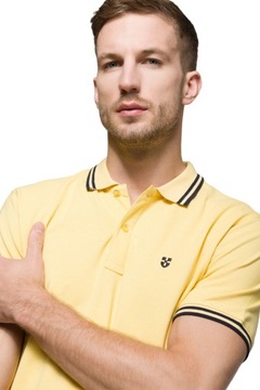 Koszulka Polo Męska Żółta Próchnik PM2 L