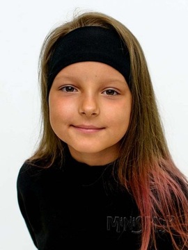 Повязка на голову хлопковая, CLASSIC, прямая, ГЛАДКАЯ, 54-60