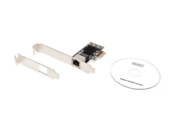 ПРОВОДНАЯ СЕТЕВАЯ КАРТА DIGITUS PCI EXPRESS 1X R