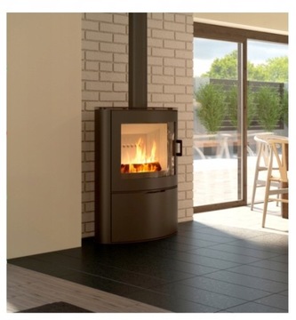 PIEC WOLNOSTOJĄCY KOZA AB 2 o mocy 10 kW FI 150 - ekoprojekt