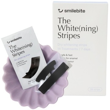 Smile bite PASKI WYBIELAJĄCE zęby BEZPIECZNE SMILEBITE zestaw 28 SZT