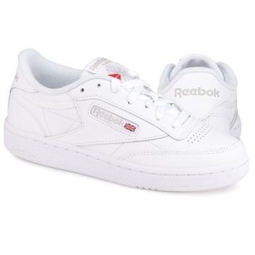 Buty sneakersy damskie Reebok CLUB C 85 WHITE BS7685