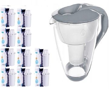 SZKLANY DZBANEK FILTRUJĄCY DAFI CRYSTAL 10 FILTRY