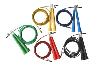 SKAKANKA SPEED JUMP ROPE CROSSFIT - NIEBIESKA