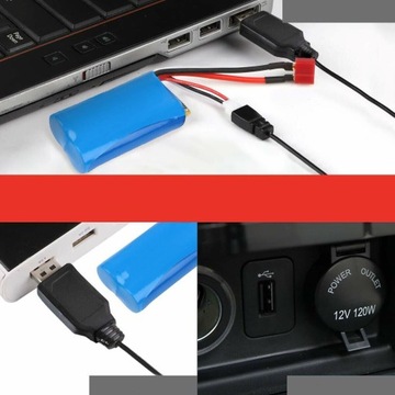 ЛИТИЙ-ИОННЫЙ АККУМУЛЯТОР 2X7,4 В 2000 МАЧ С ЗАРЯДНЫМ УСТРОЙСТВОМ ДЛЯ РАДИОУПРАВЛЯЕМЫХ МАШИНОК