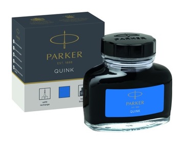 ATRAMENT 57 ML. NIEBIESKI WYMAZYWALNY PARKER