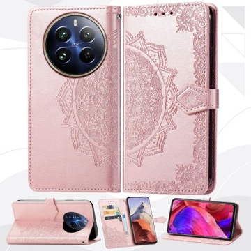 Чехол для Realme 12 Pro / 12 Pro+ Plus 5G STRAMONIUM MANDALA + 9D СТЕКЛО