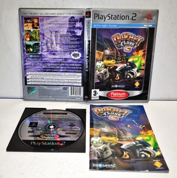 RATCHET & CLANK 3 PS2 CZYTAJ OPIS !!!