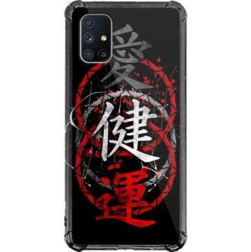 Etui Antishock do SAMSUNG M51 Mroczne Anime Wzory