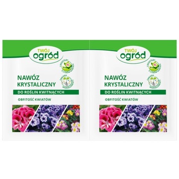 Nawóz kryst. dom i ogród kwitnące 2x5g