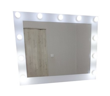 Lustro 100x80 Hollywood make up makijażu